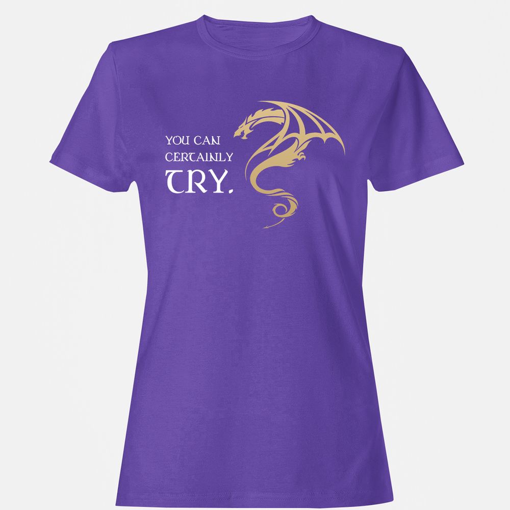 Women's T-Shirt - P614EYN8 - Purple - 12