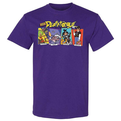 Classic Unisex T-Shirt - JX5ZFSQZ - Purple - 12