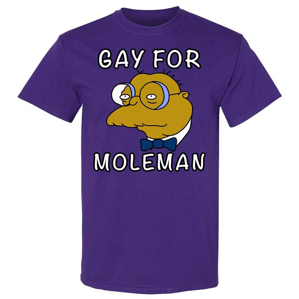 Gay for Moleman - Purple - 12