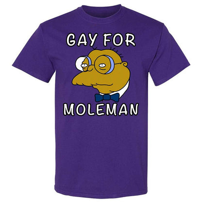 Gay for Moleman - Purple - 12