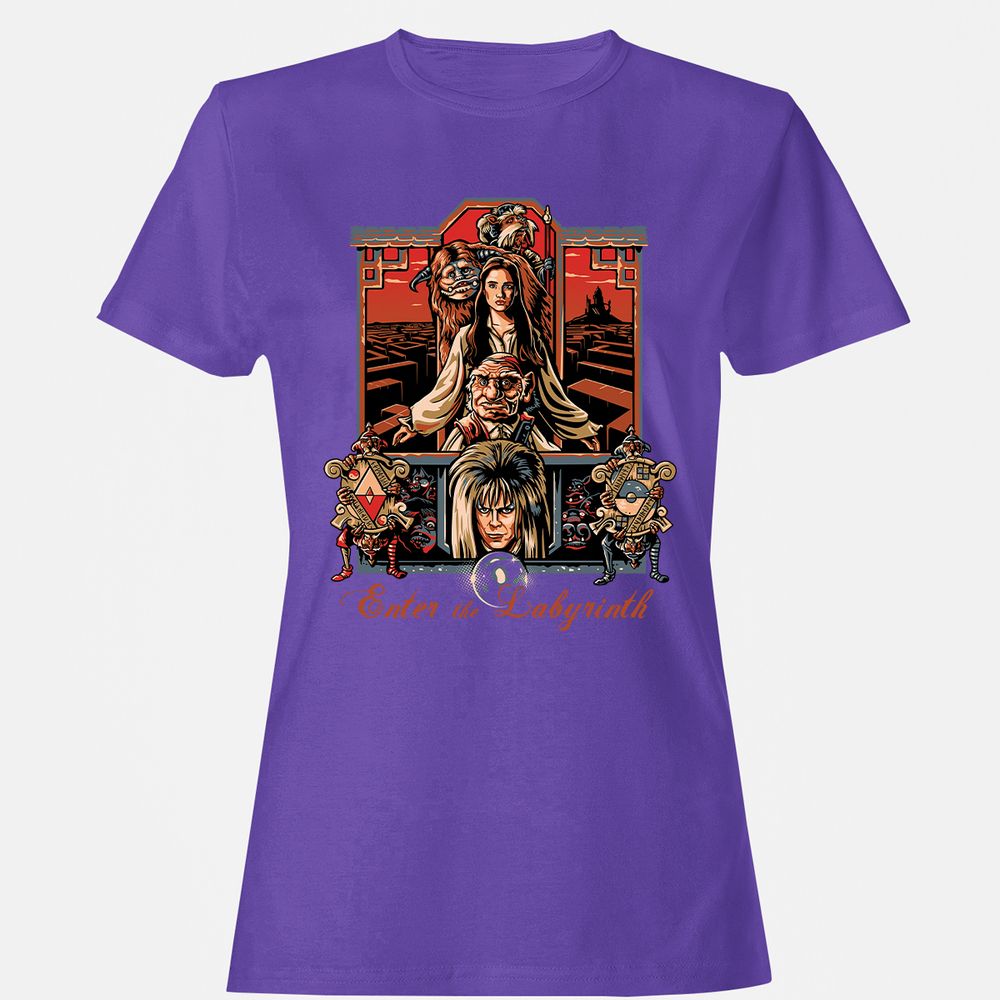Women's T-Shirt - TJZZ7WZY - Purple - 12