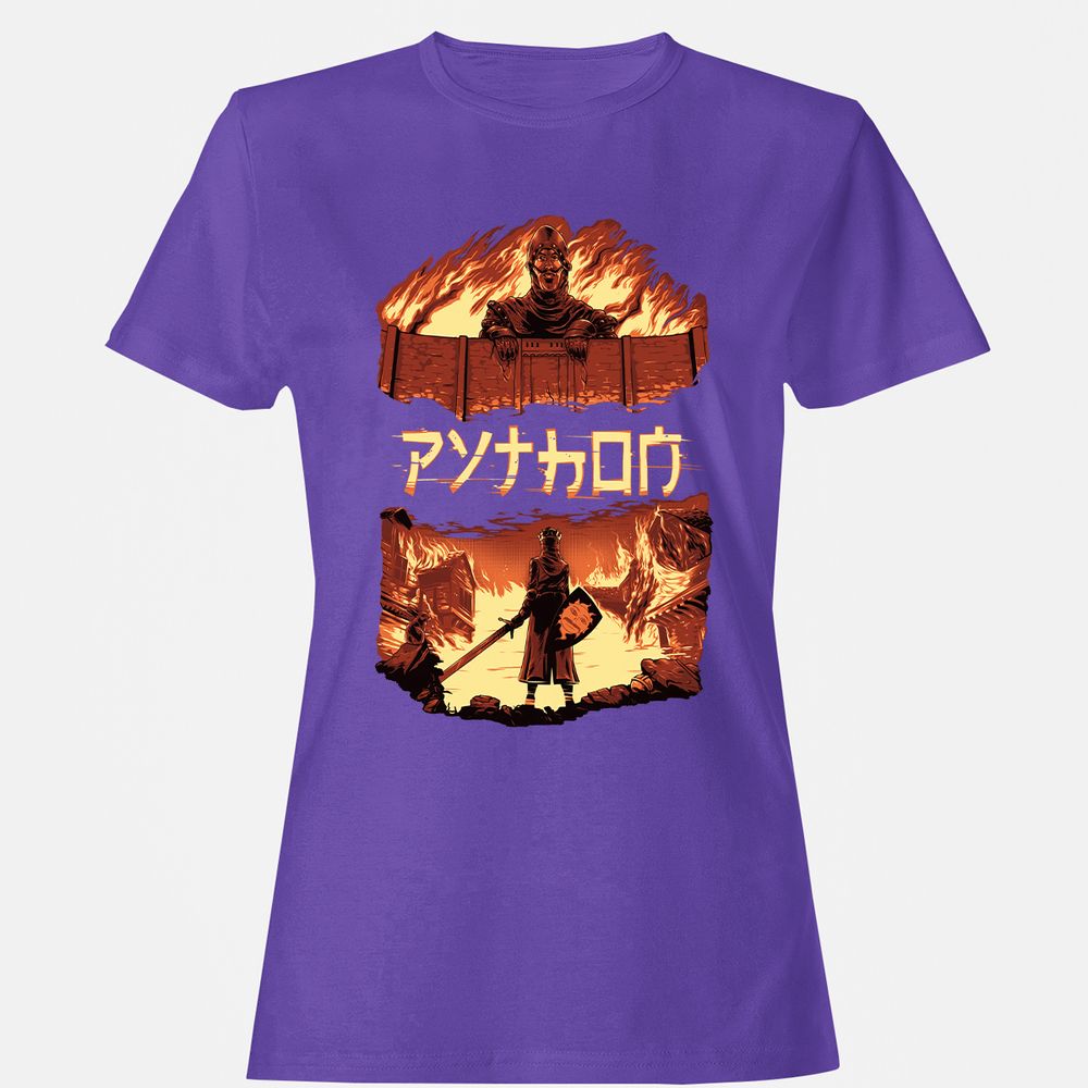 Women's T-Shirt - 8WHCQ3G8 - Purple - 12