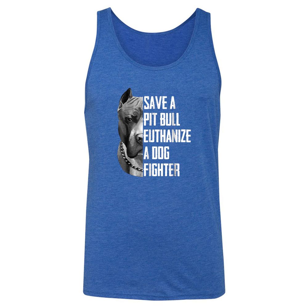 Unisex Jersey Tank - J4CY43P2 - True Royal Triblend - 12