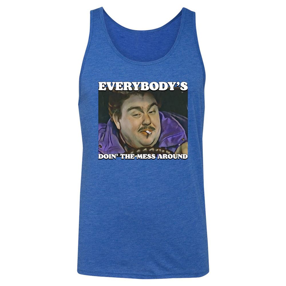 Unisex Jersey Tank - TVGBCPWY - True Royal Triblend - 12