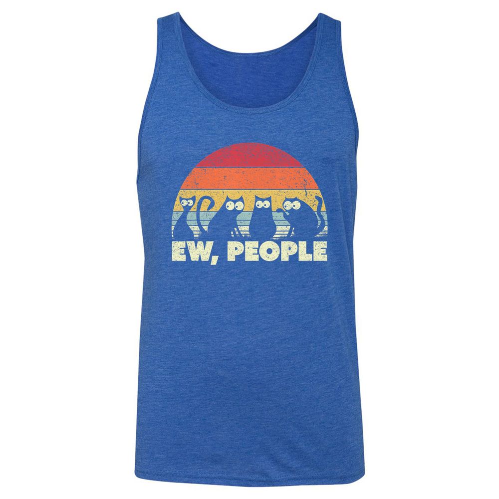 Unisex Jersey Tank - W93DAQW5 - True Royal Triblend - 12