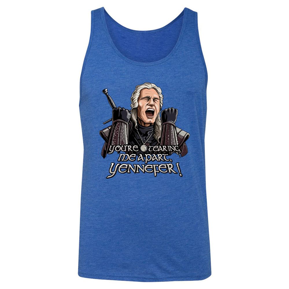 Unisex Jersey Tank - DC1UTBUL - True Royal Triblend - 12