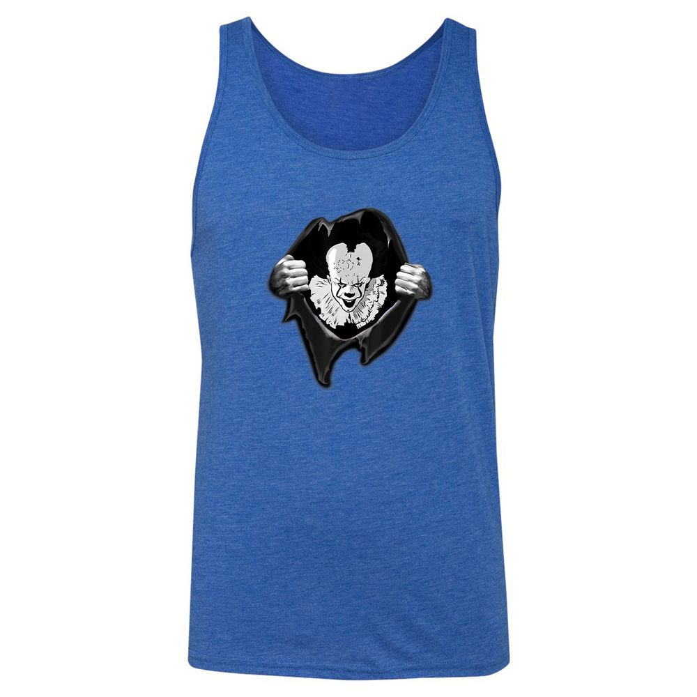 Unisex Jersey Tank - 22T3U8VG - True Royal Triblend - 12