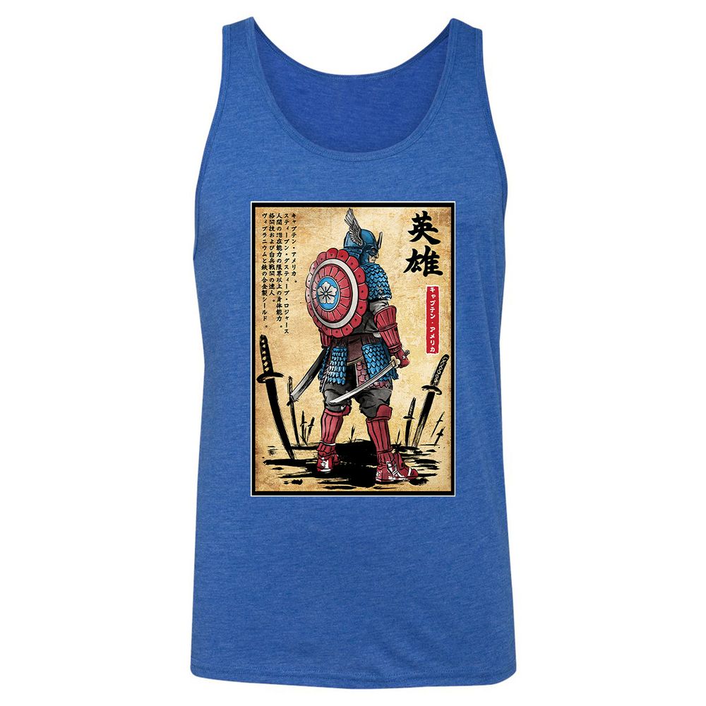 Unisex Jersey Tank - S8ZD6UJ4 - True Royal Triblend - 12