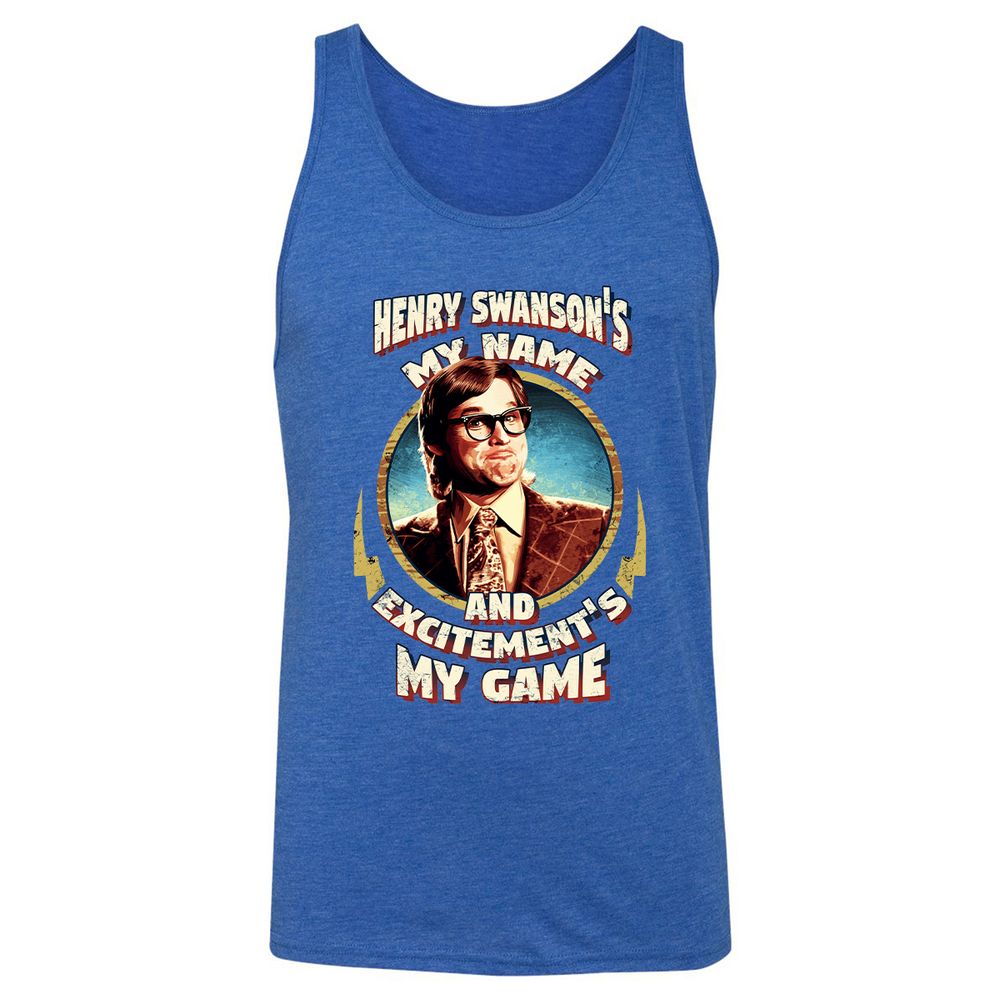 Unisex Jersey Tank - XM1TK4Q1 - True Royal Triblend - 12