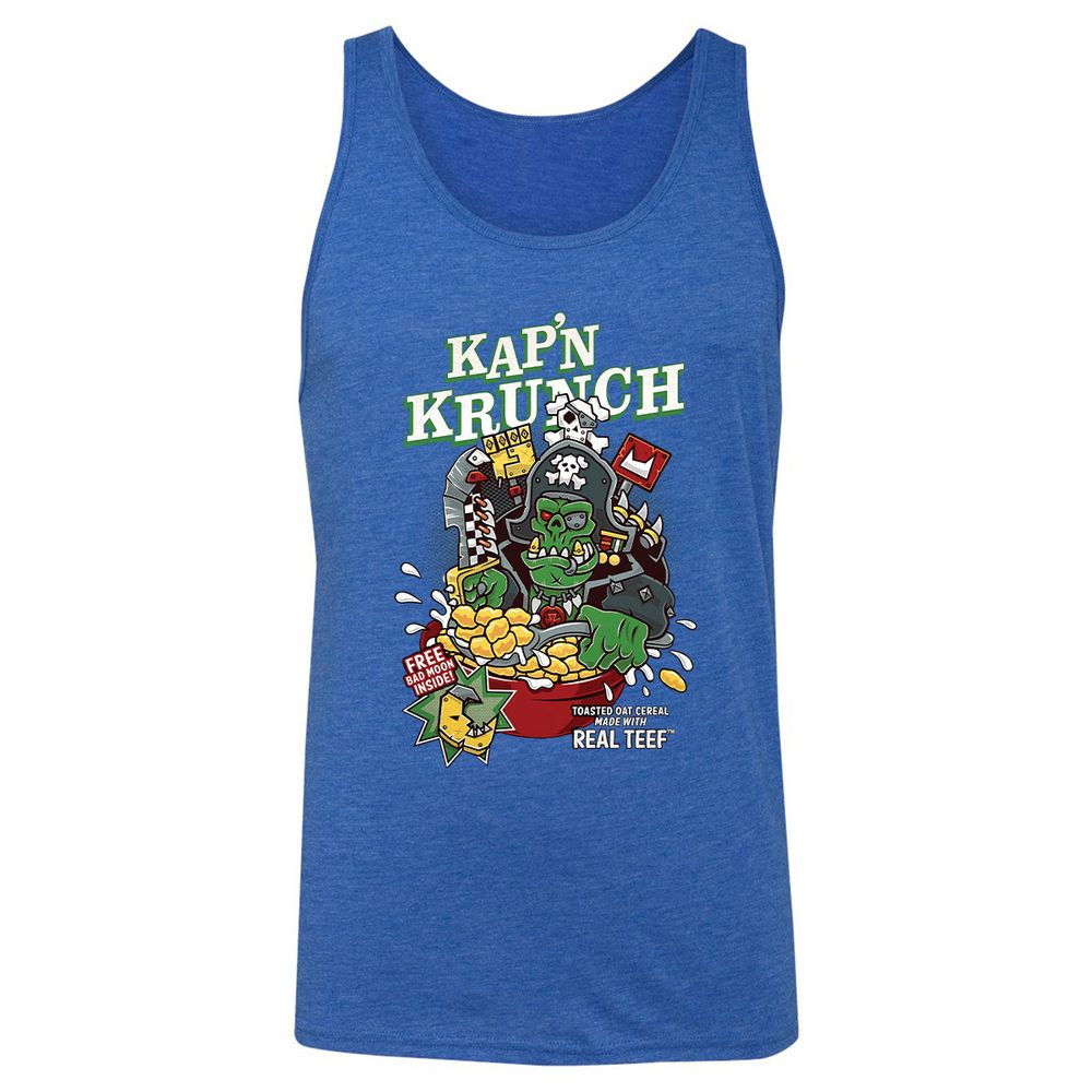 Unisex Jersey Tank - JXSNHGVB - True Royal Triblend - 12