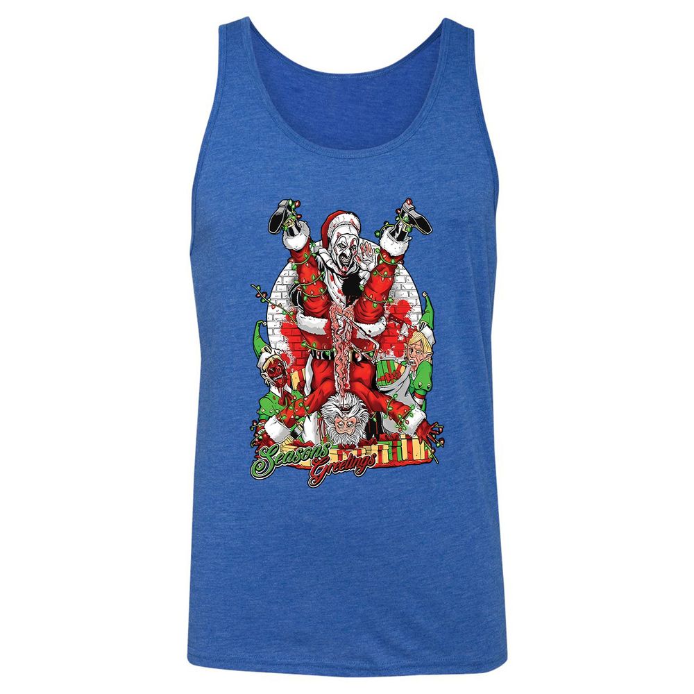 Seasons Greetings - True Royal Triblend - 12