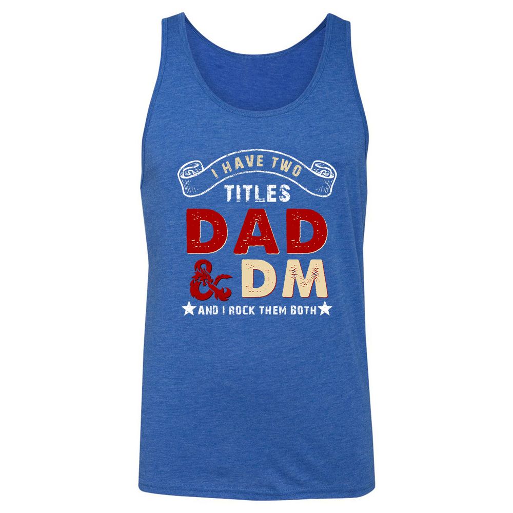 Unisex Jersey Tank - TPRY1FPT - True Royal Triblend - 12