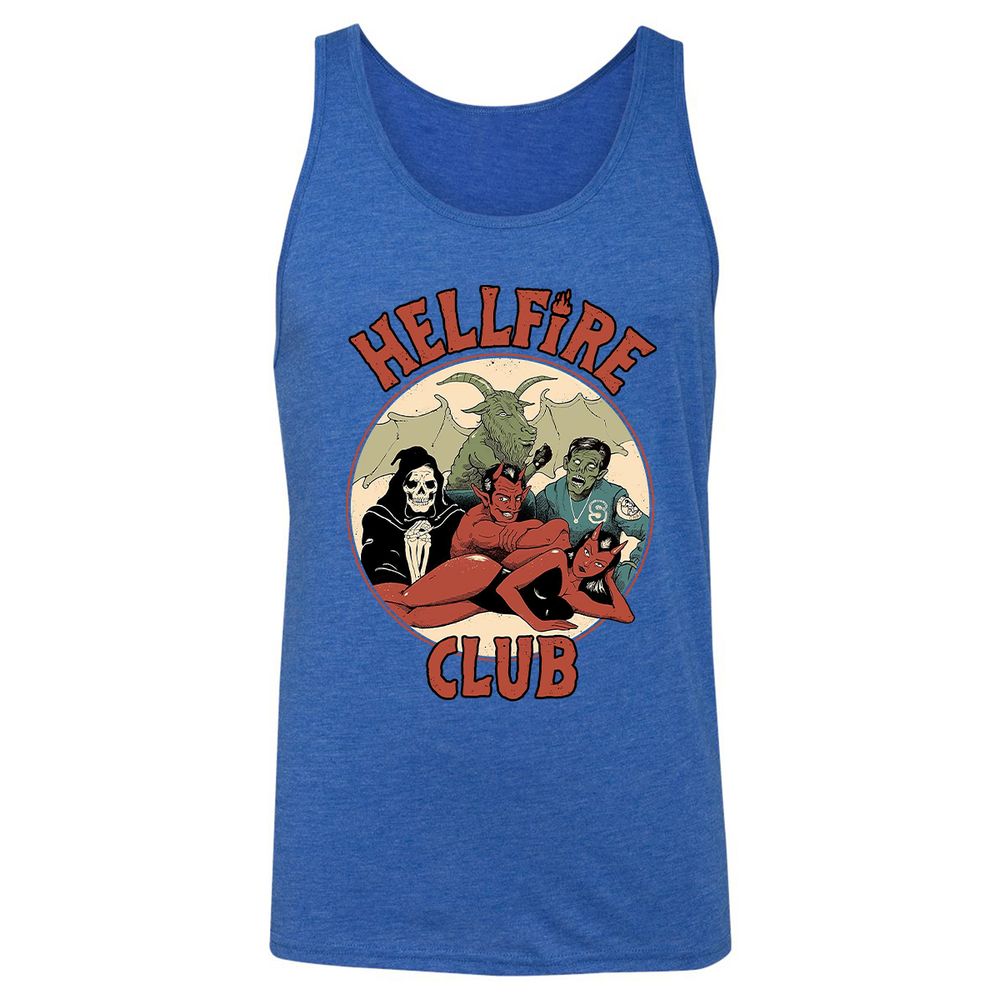 Unisex Jersey Tank - 57ESAPLQ - True Royal Triblend - 12