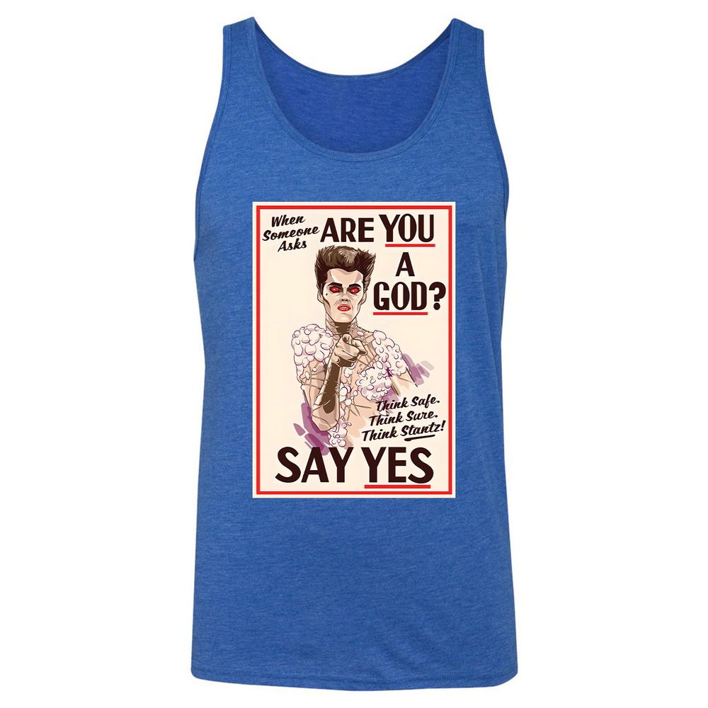 Unisex Jersey Tank - KDSMA3A2 - True Royal Triblend - 12