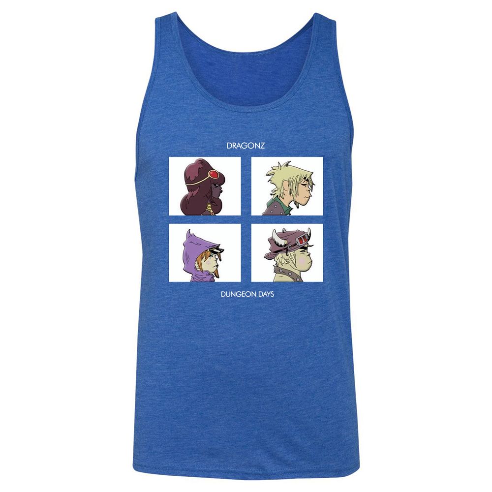 Unisex Jersey Tank - 6A8NJ1GM - True Royal Triblend - 12