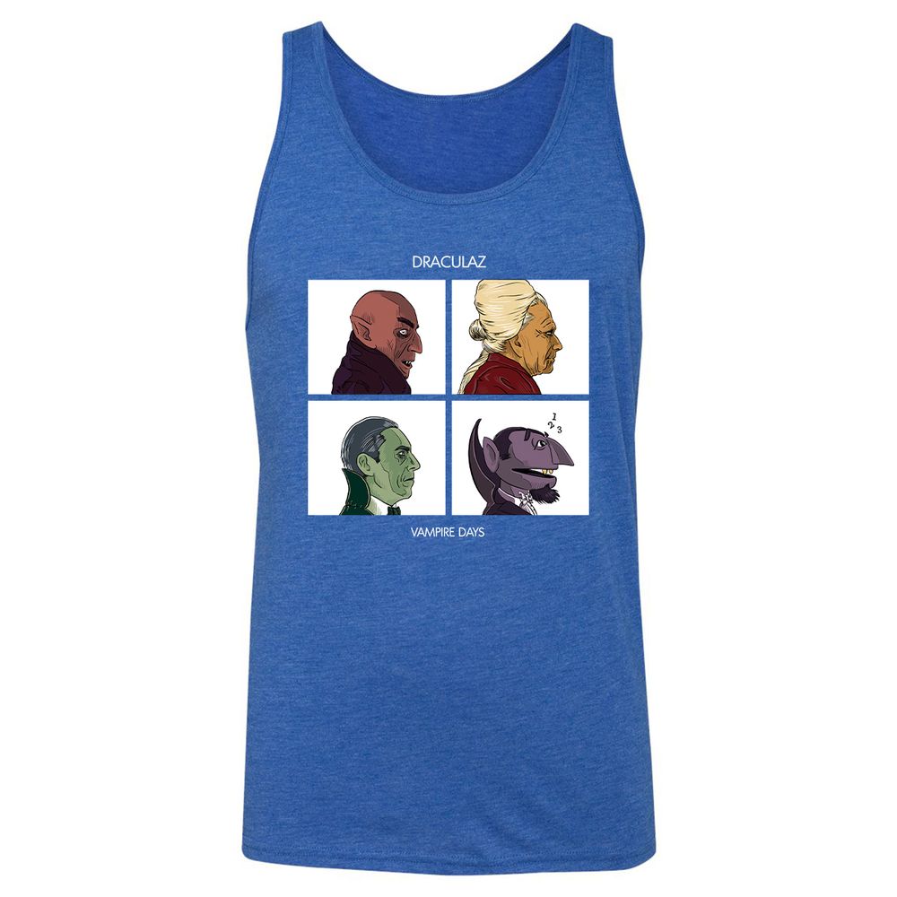 Unisex Jersey Tank - T55NSG8G - True Royal Triblend - 12