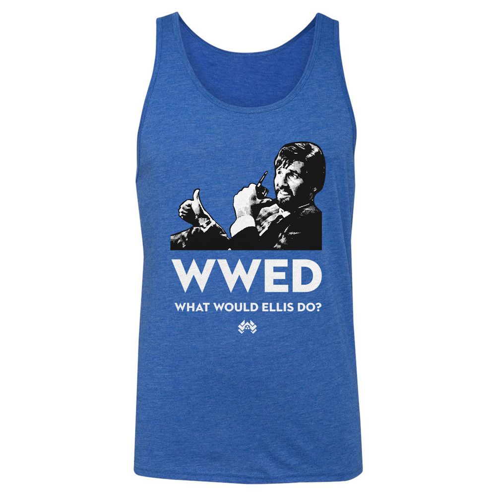 Unisex Jersey Tank - TECXE1R5 - True Royal Triblend - 12