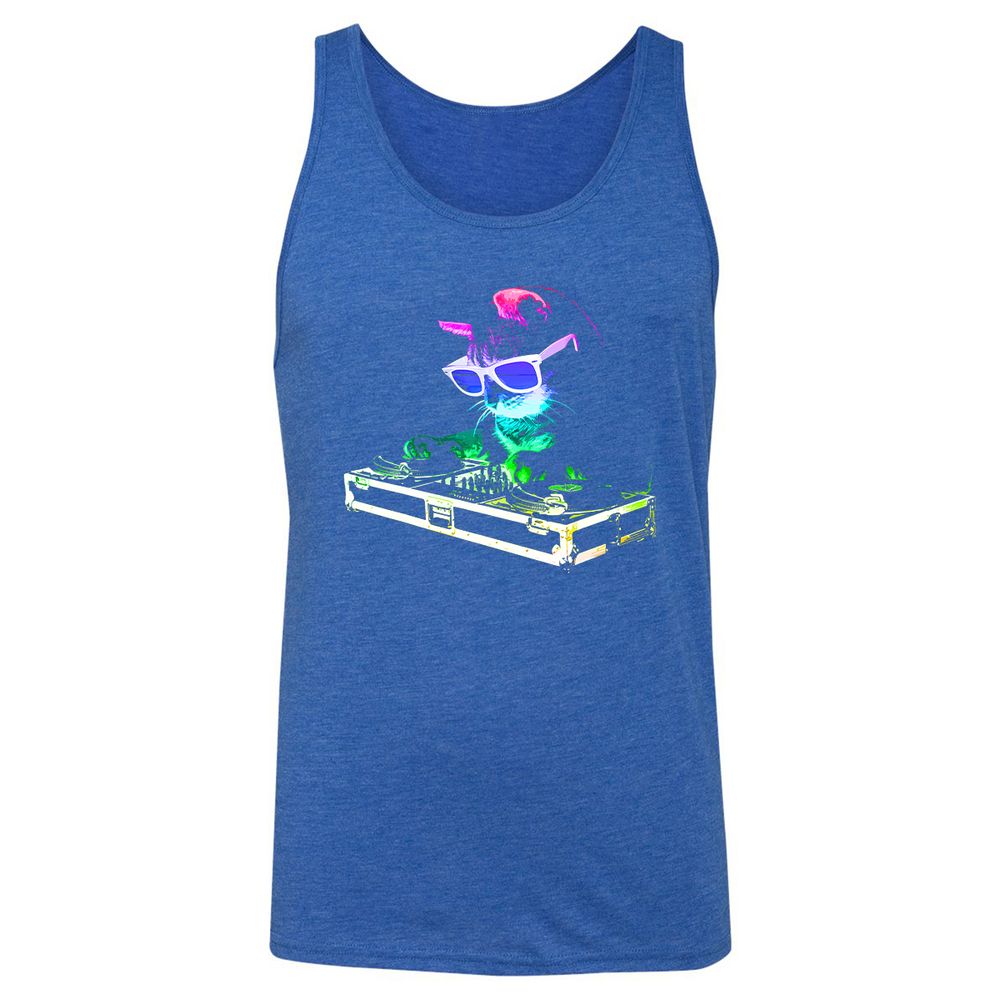 Unisex Jersey Tank - LP1FDLK3 - True Royal Triblend - 12