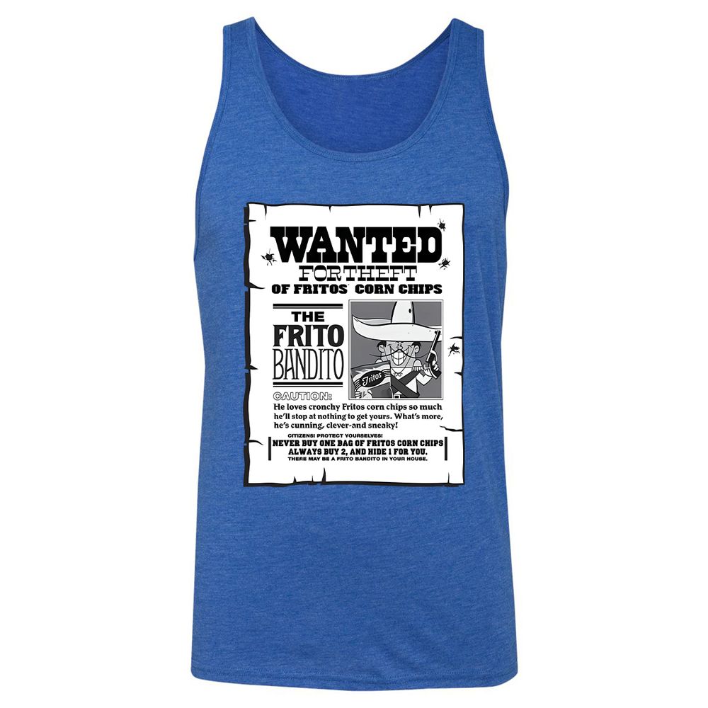 Unisex Jersey Tank - KP6RH4PB - True Royal Triblend - 12