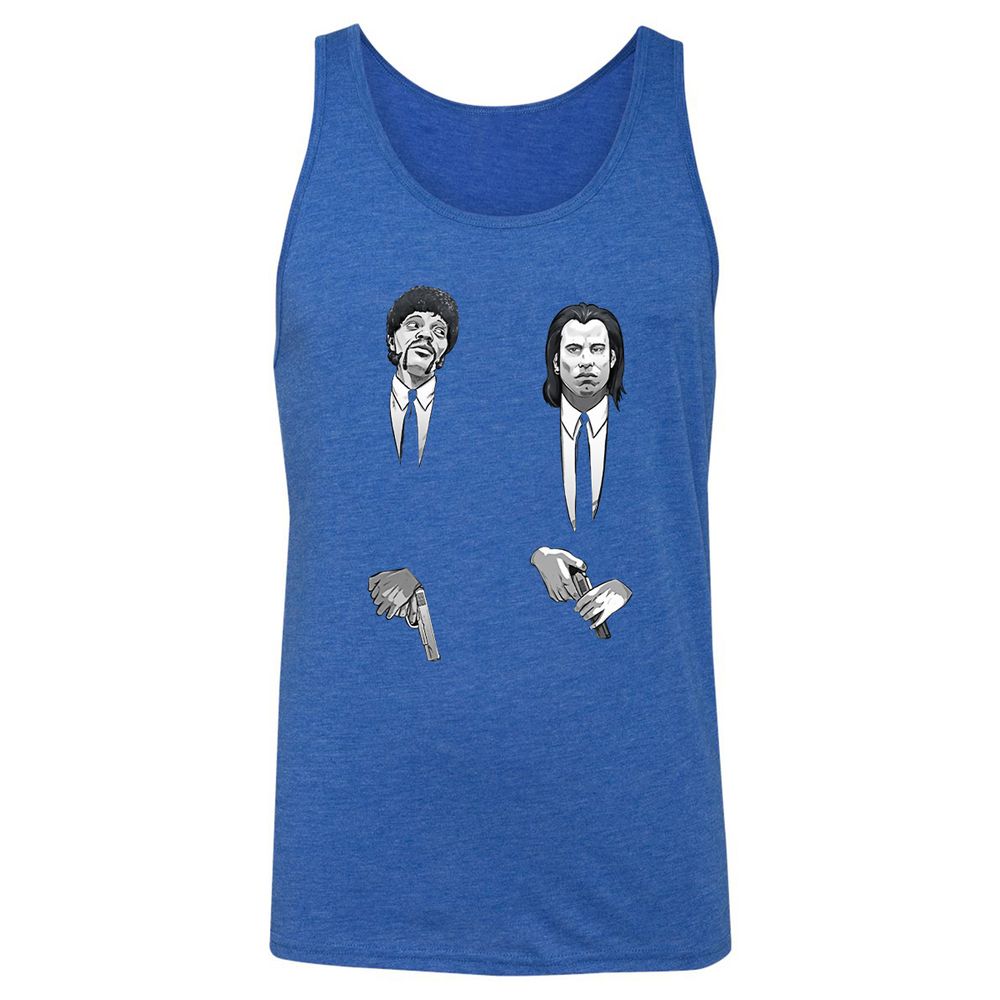 Unisex Jersey Tank - P9XZ8XYF - True Royal Triblend - 12