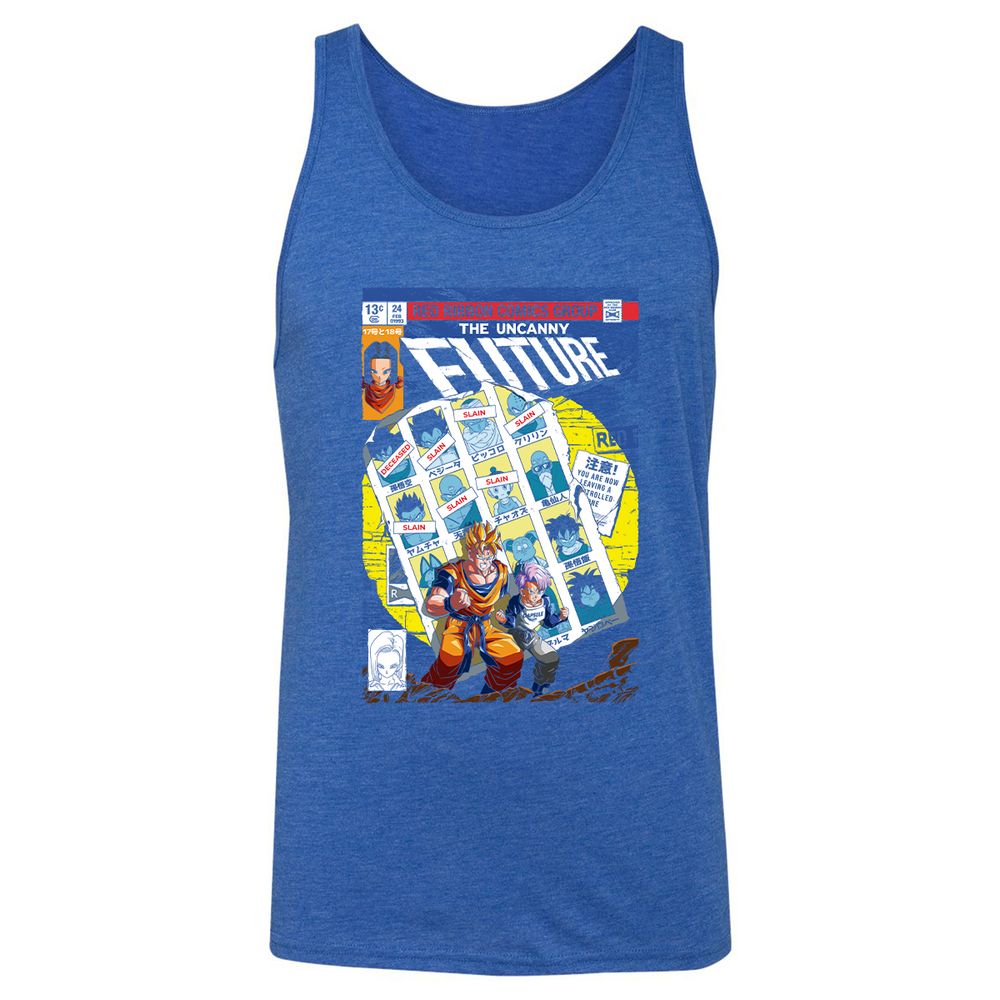 Unisex Jersey Tank - H42SN11G - True Royal Triblend - 12