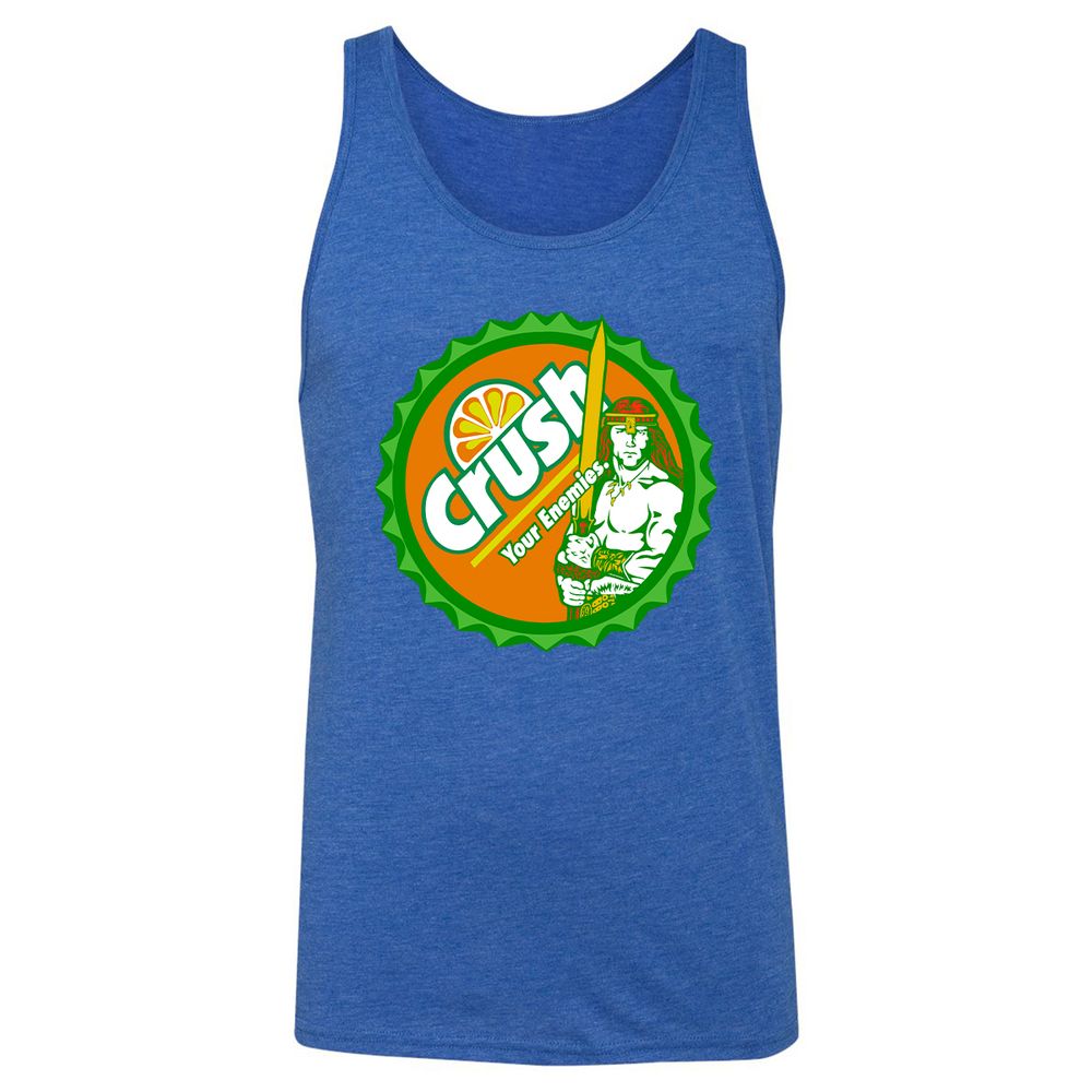 Unisex Jersey Tank - CSMGDKE7 - True Royal Triblend - 12