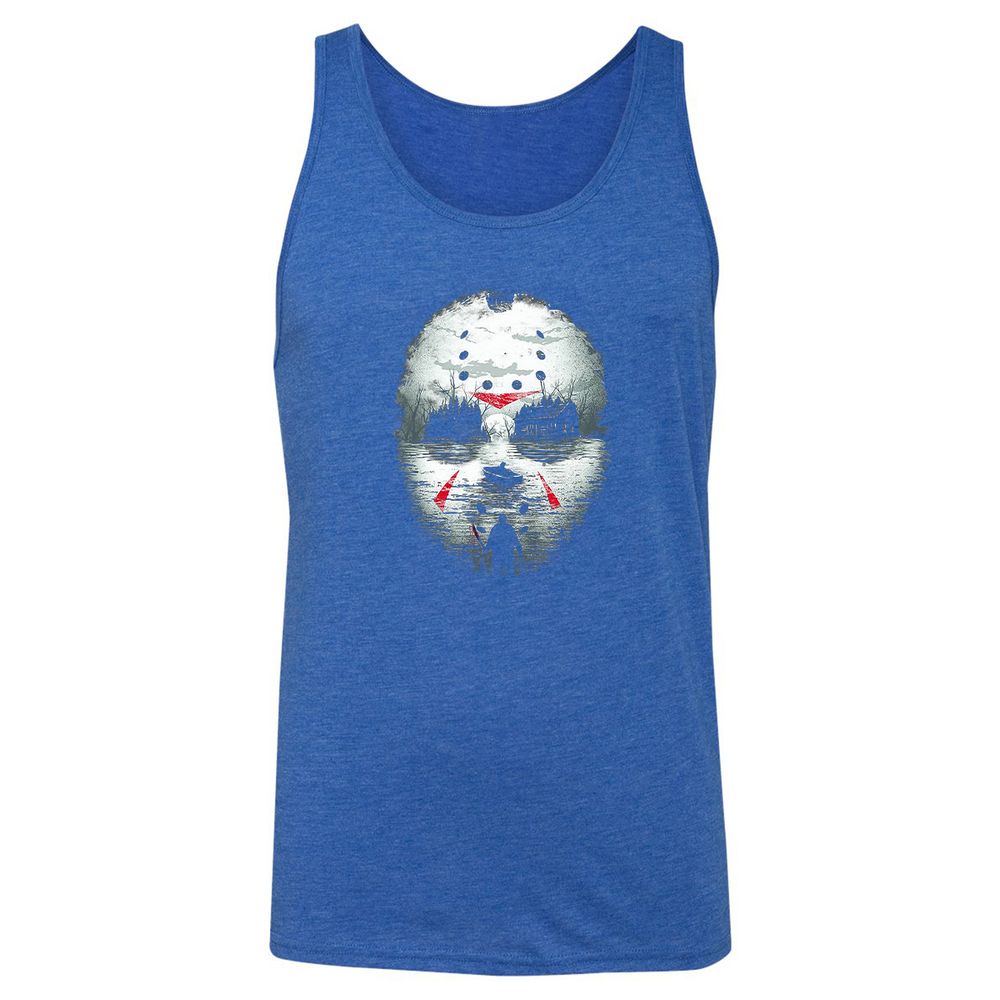 Unisex Jersey Tank - 5JPBGAZH - True Royal Triblend - 12