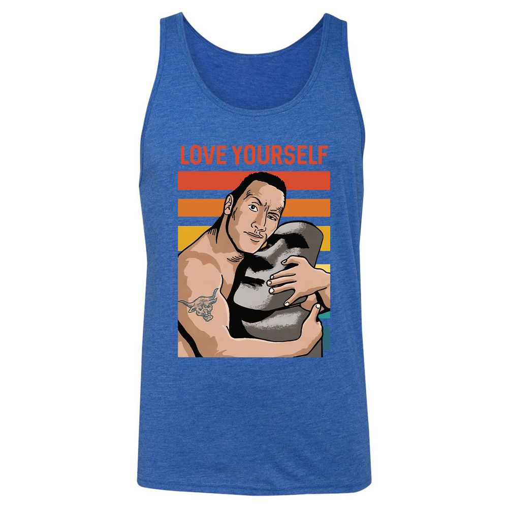 Unisex Jersey Tank - N9CTKVDV - True Royal Triblend - 12