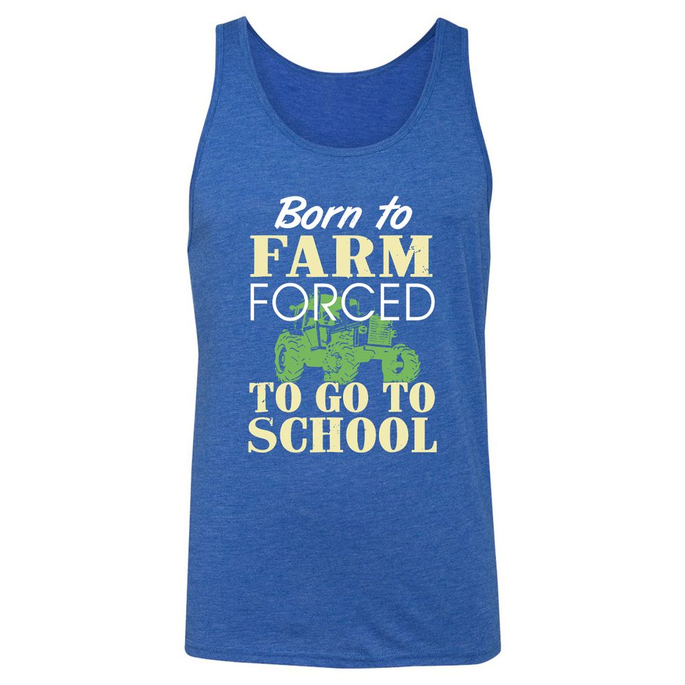 Unisex Jersey Tank - K1PFAL9L - True Royal Triblend - 12