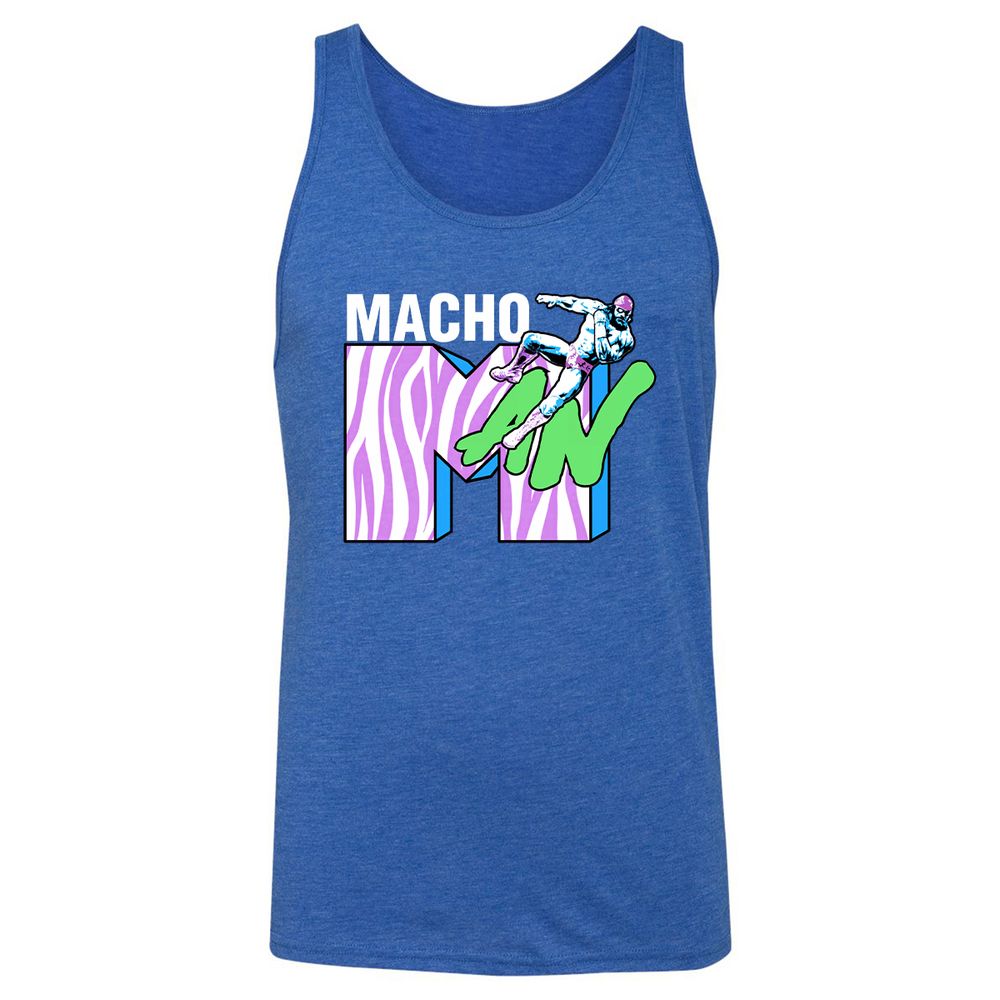 Unisex Jersey Tank - X12BW7W1 - True Royal Triblend - 12
