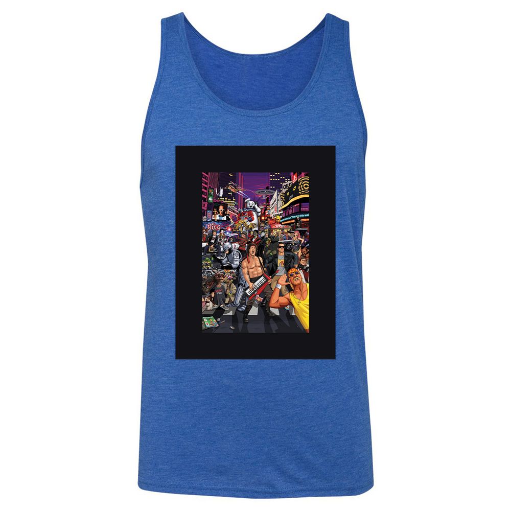 Unisex Jersey Tank - XM81DW77 - True Royal Triblend - 12
