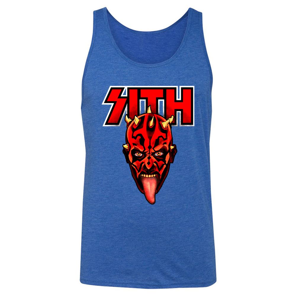 Unisex Jersey Tank - 6BZ9SPHK - True Royal Triblend - 12