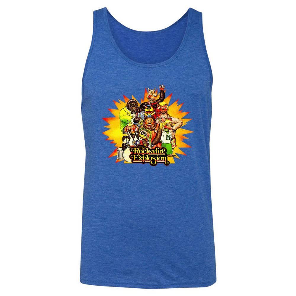 Unisex Jersey Tank - 94QVNGVD - True Royal Triblend - 12