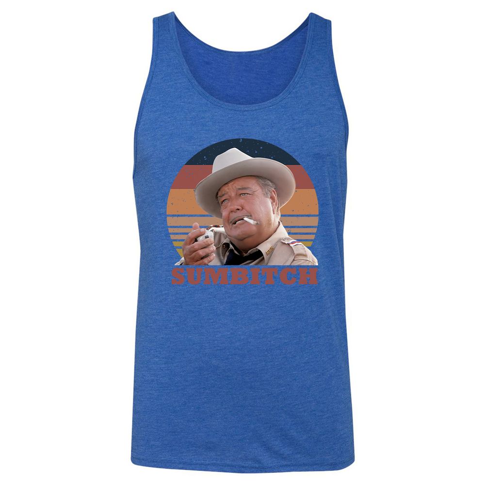 Unisex Jersey Tank - E7GZVU9D - True Royal Triblend - 12