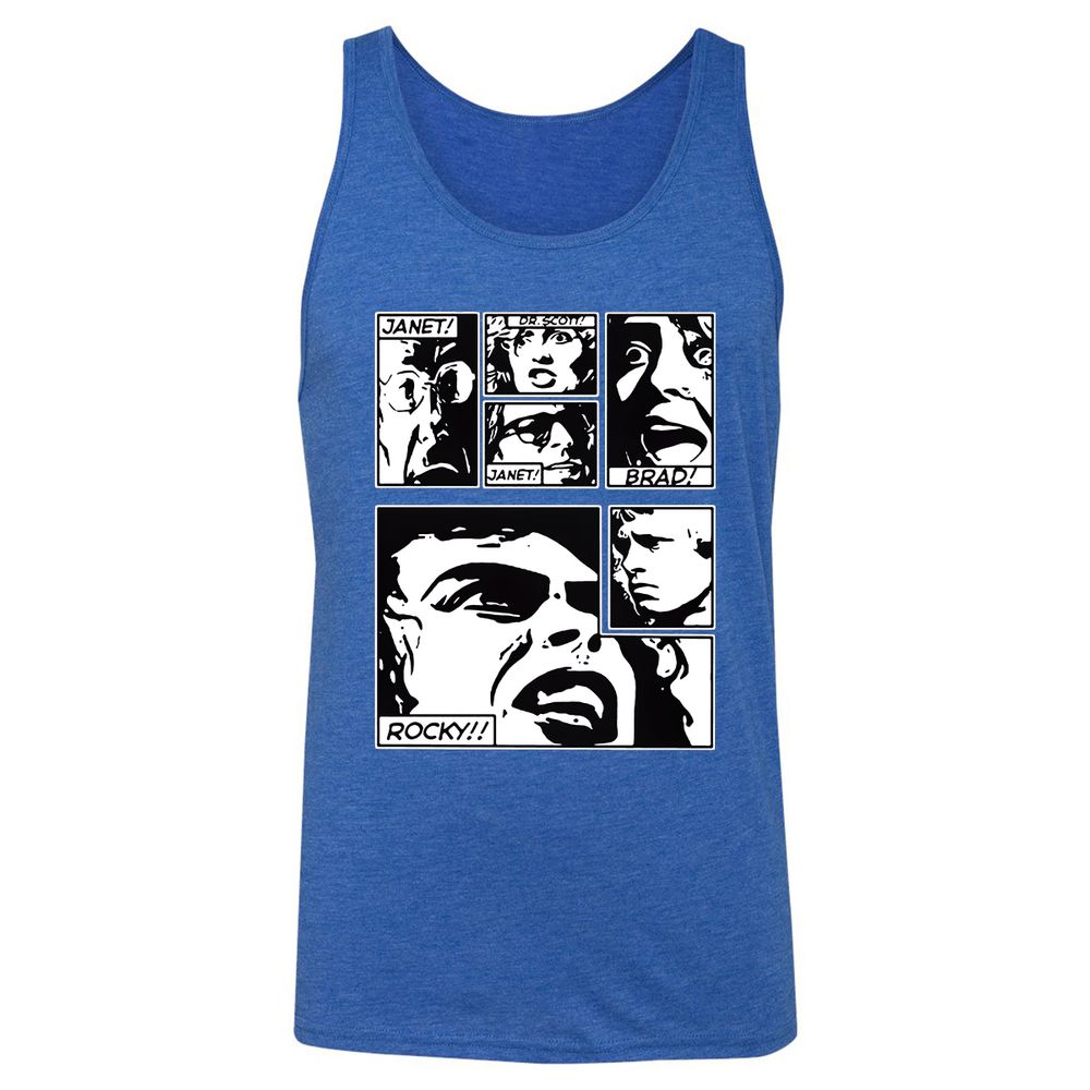 Unisex Jersey Tank - 4TC6LP71 - True Royal Triblend - 12