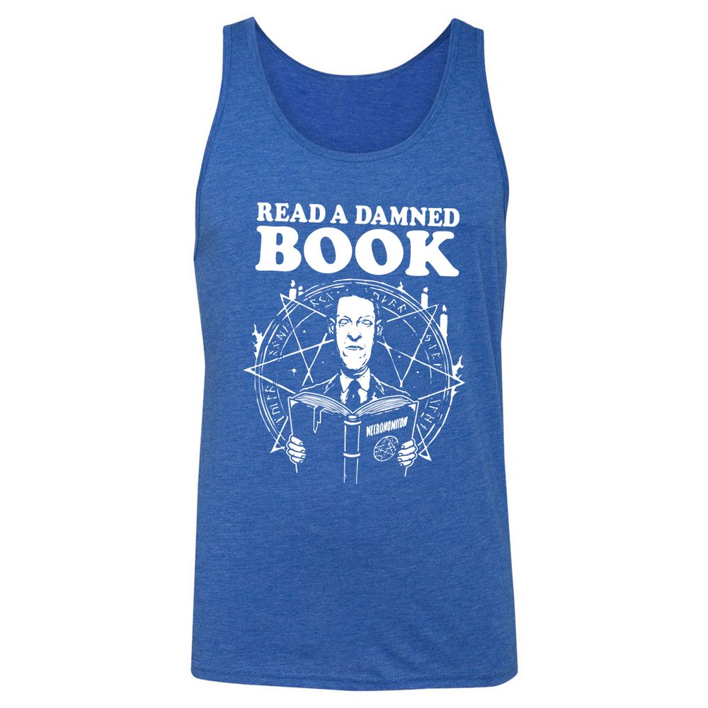 Unisex Jersey Tank - B95GVAKH - True Royal Triblend - 12