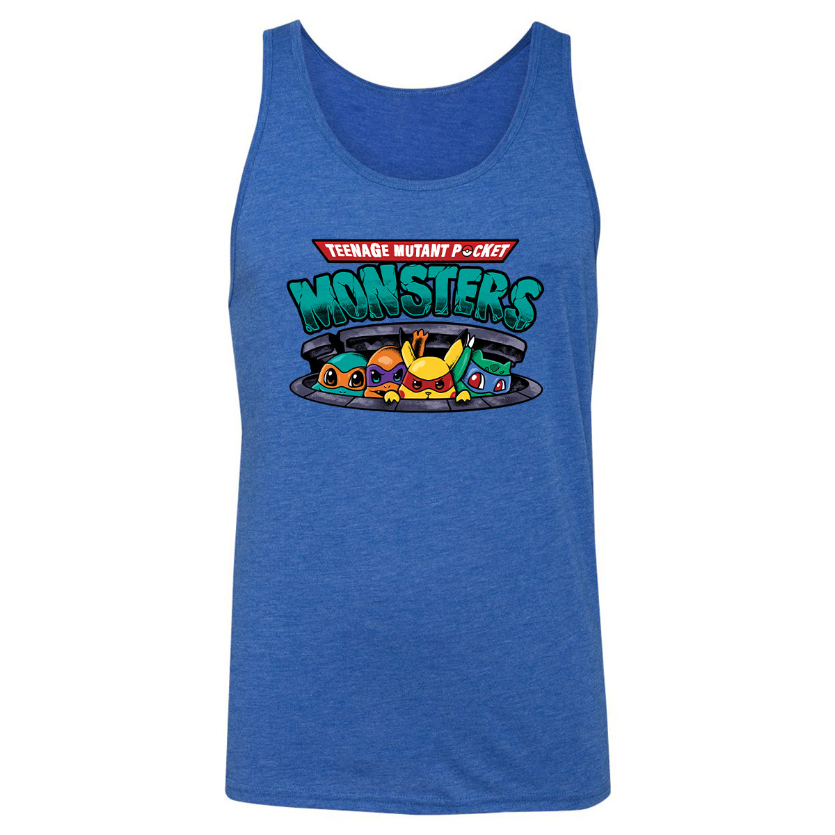 Unisex Jersey Tank - RV2X9JAY - True Royal Triblend - 12