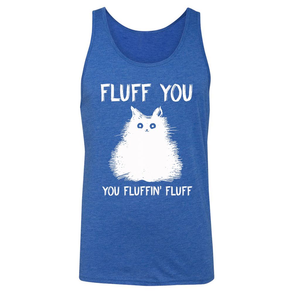 Unisex Jersey Tank - UDH8KKFA - True Royal Triblend - 12