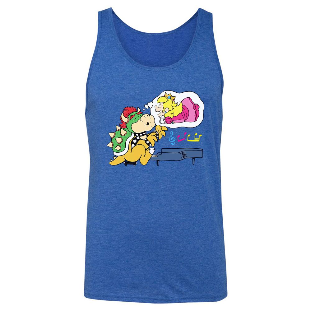 Unisex Jersey Tank - 59UK9G3X - True Royal Triblend - 12