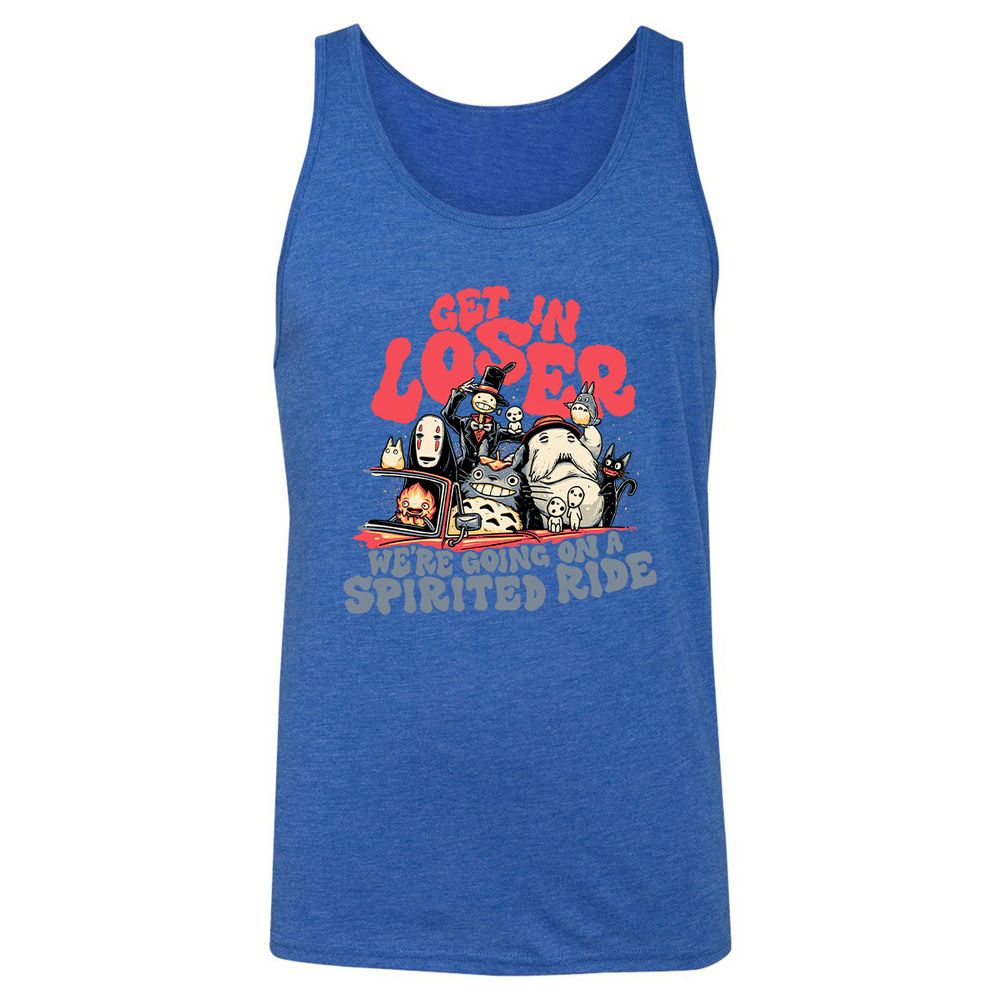 Unisex Jersey Tank - 3BSKMD5D - True Royal Triblend - 12