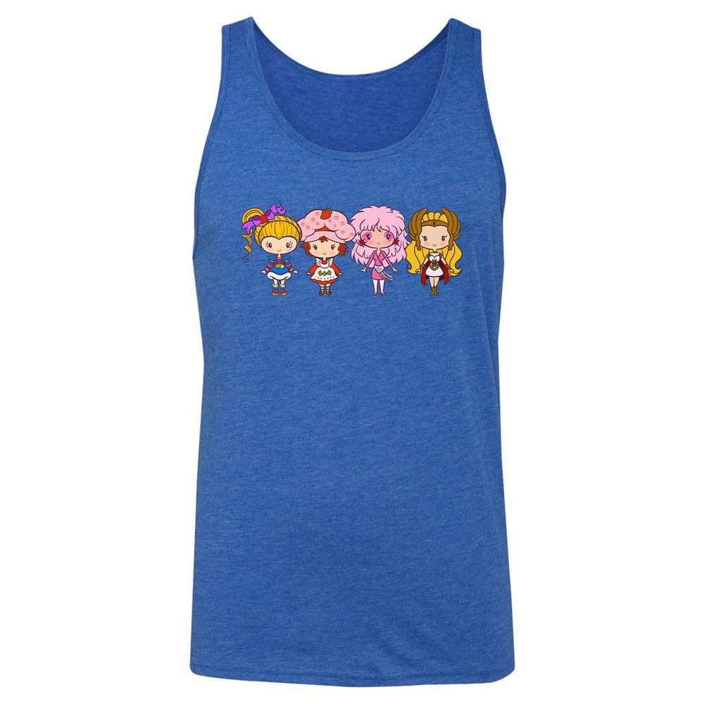 Unisex Jersey Tank - EB867C8M - True Royal Triblend - 12