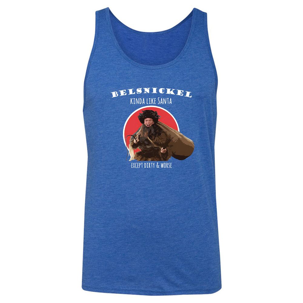 Unisex Jersey Tank - VC7GQSJG - True Royal Triblend - 12