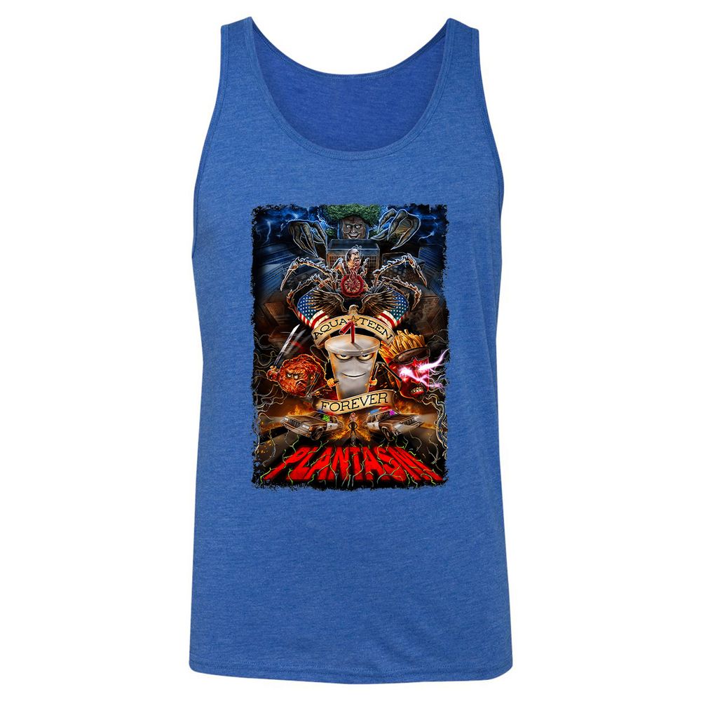Unisex Jersey Tank - TKJ3D98W - True Royal Triblend - 12