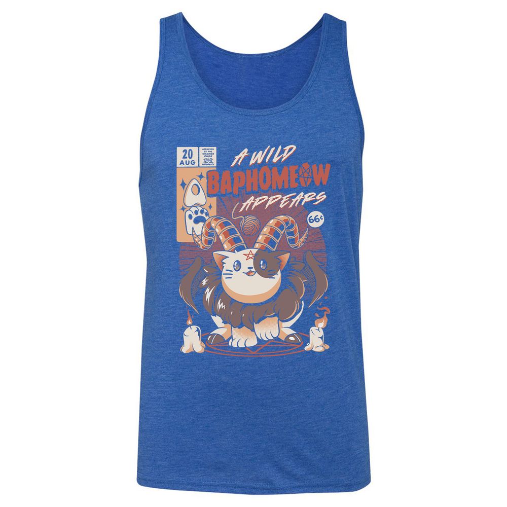 Unisex Jersey Tank - QTSVBYAN - True Royal Triblend - 12