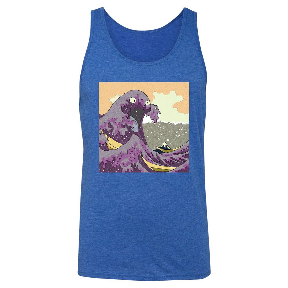 Unisex Jersey Tank - RJSPM28R - True Royal Triblend - 12