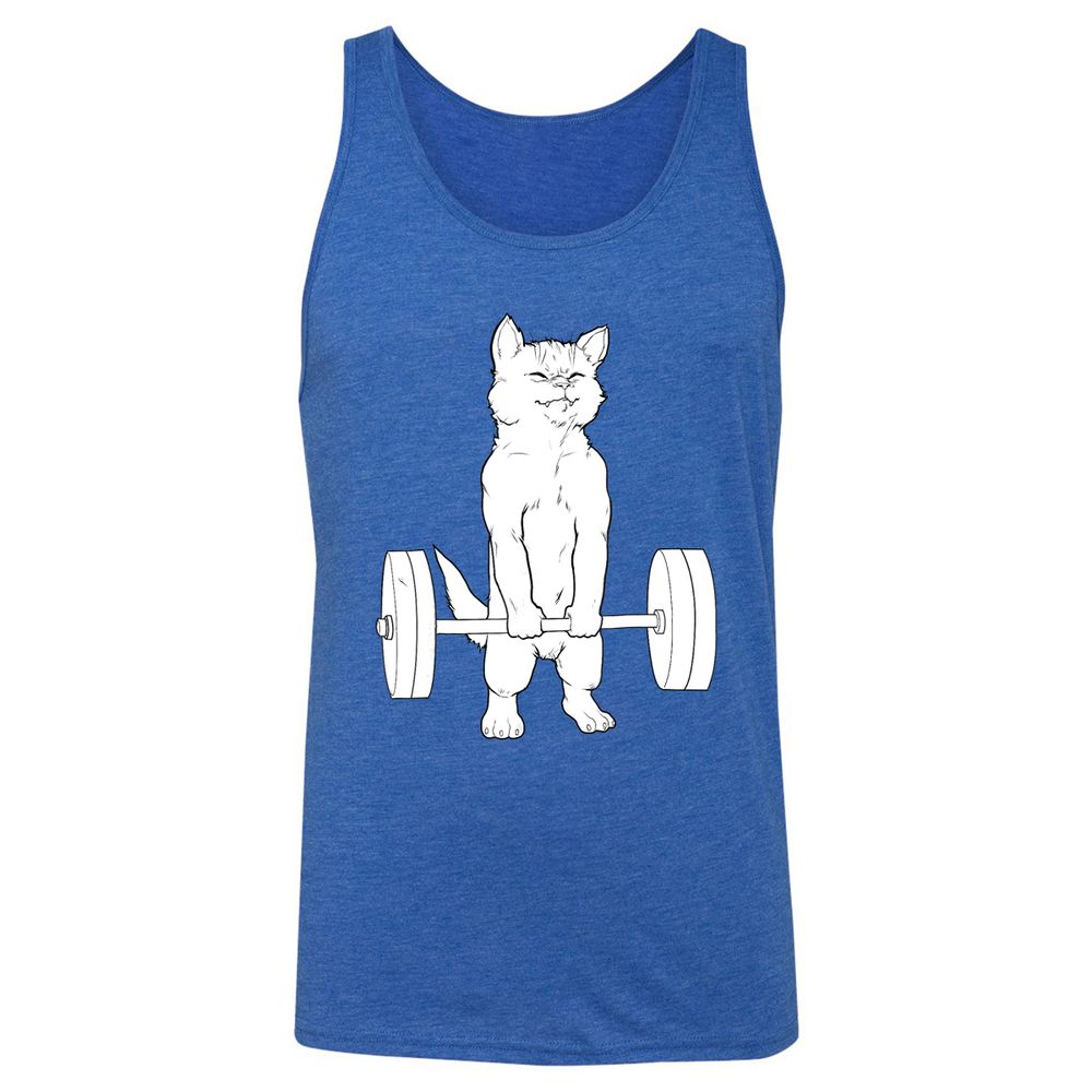 Unisex Jersey Tank - P89NJPNG - True Royal Triblend - 12