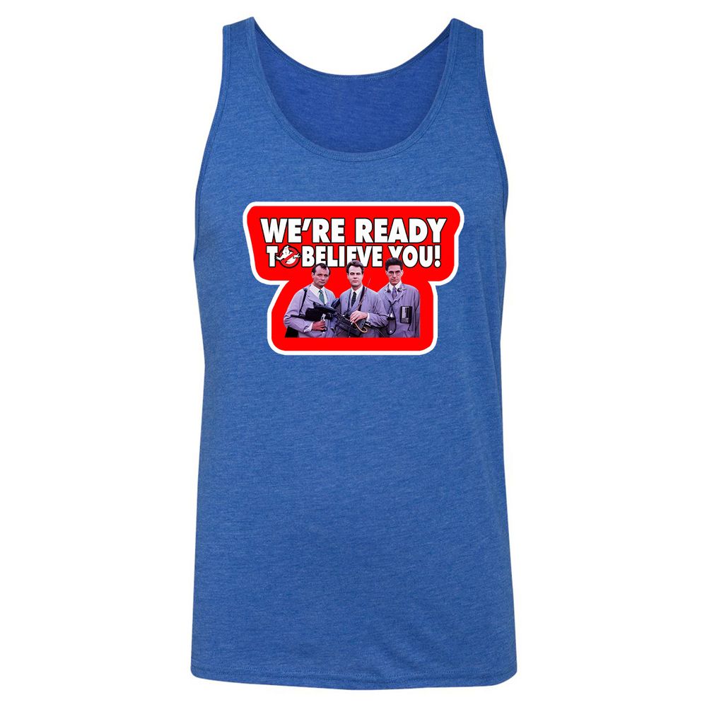 Unisex Jersey Tank - 49AX39Q5 - True Royal Triblend - 12