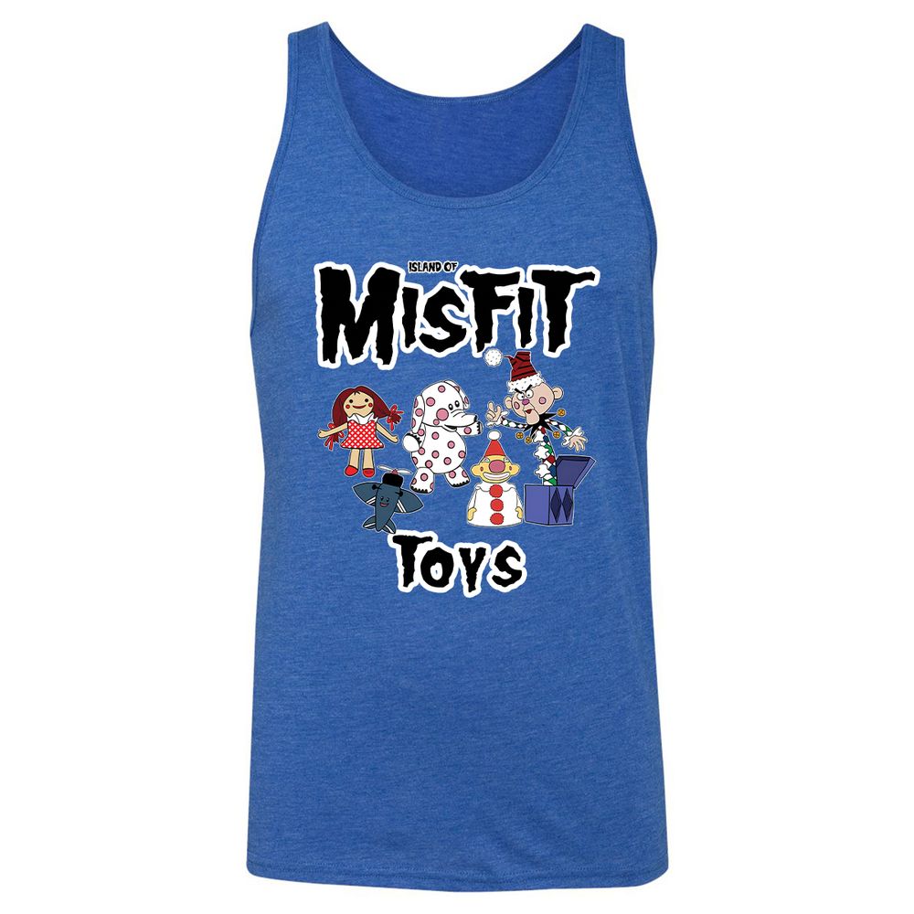 Unisex Jersey Tank - 3H5Z73ZR - True Royal Triblend - 12