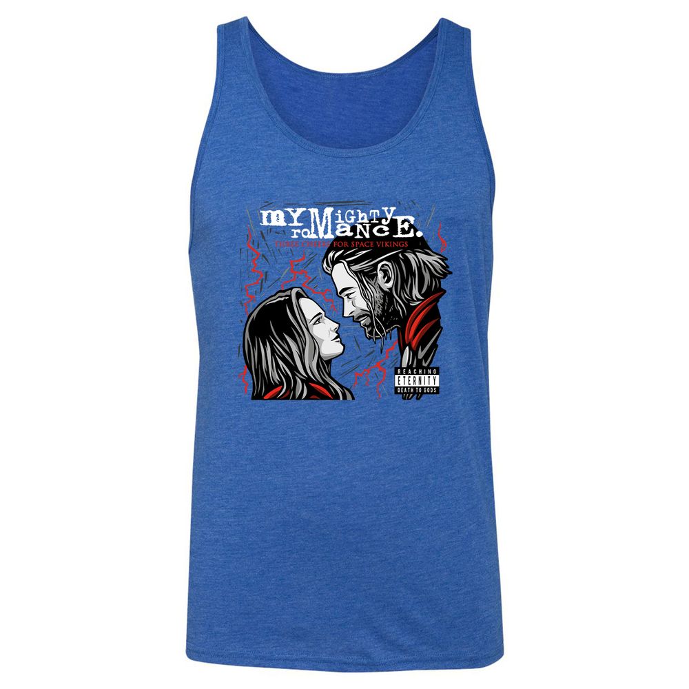 Unisex Jersey Tank - 1YEWU8X4 - True Royal Triblend - 12