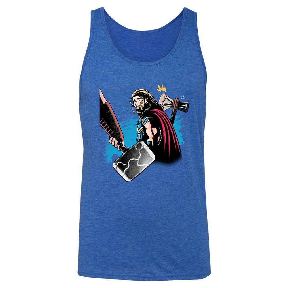 Unisex Jersey Tank - LR11LYAA - True Royal Triblend - 12